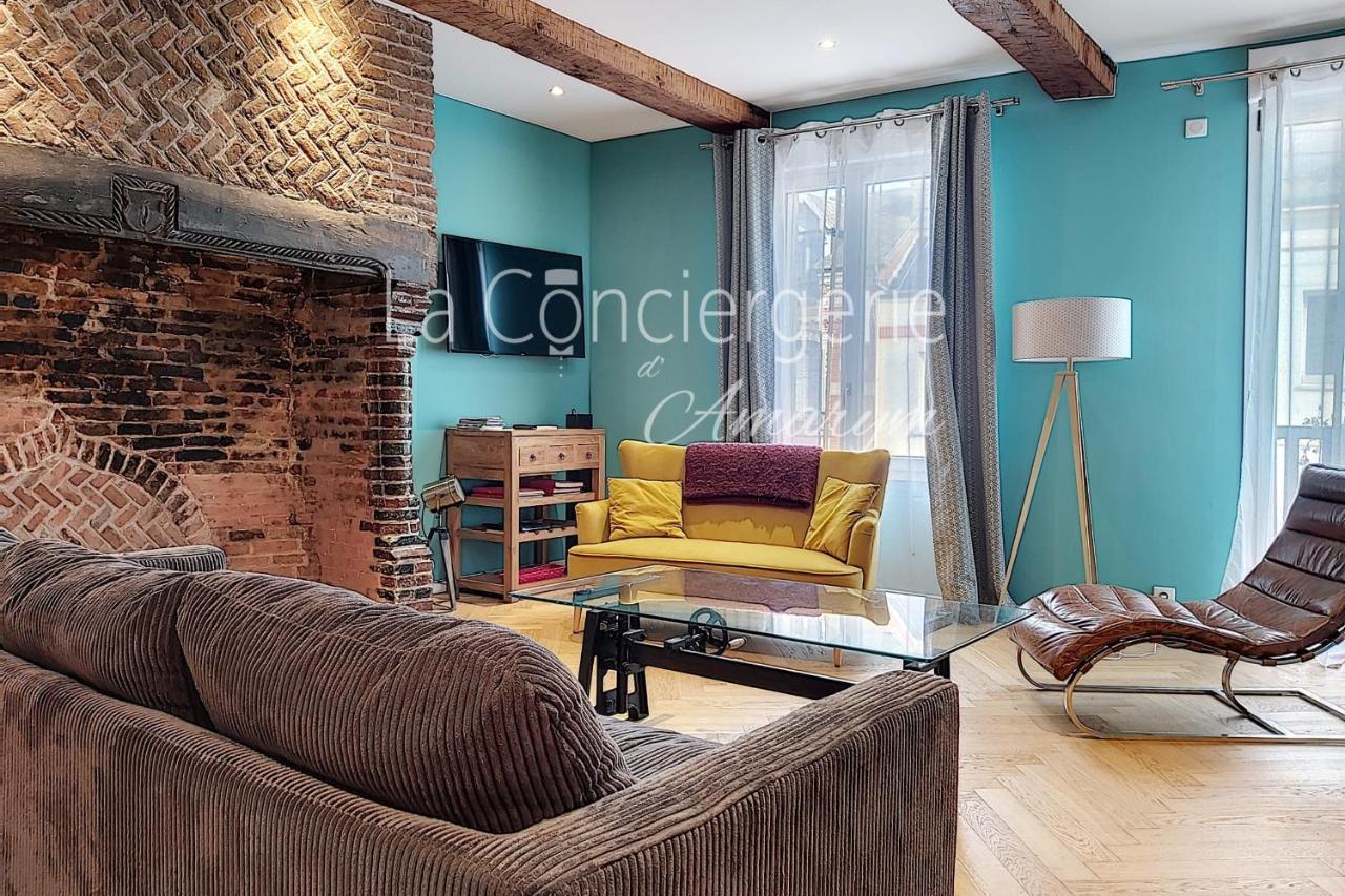 Aa13 - Le Victor Hugo - Sejour D'Exception Dans Un Appartement Historique Ault Exteriér fotografie