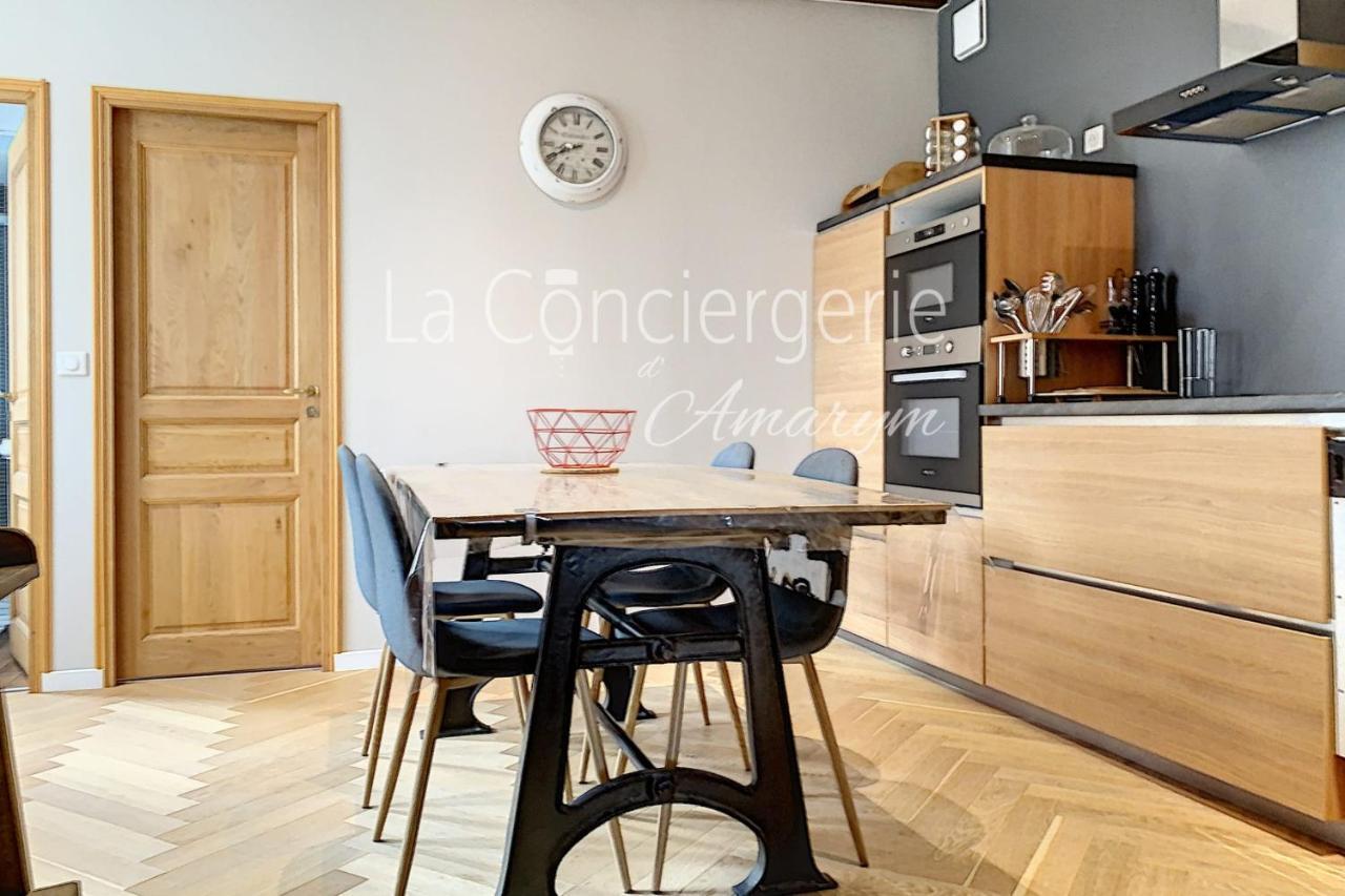 Aa13 - Le Victor Hugo - Sejour D'Exception Dans Un Appartement Historique Ault Exteriér fotografie